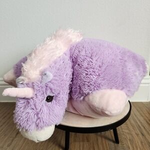 My Pillow Pets UNICORN 18" Authentic Original 2010 Purple Soft Plush Animal